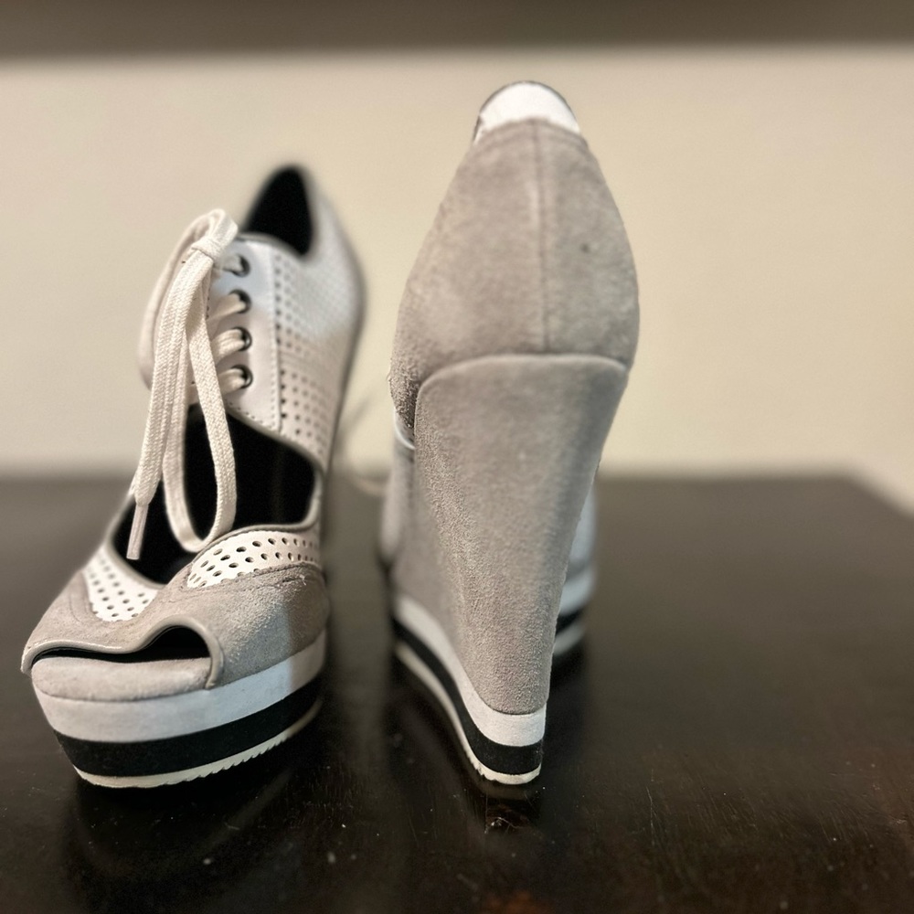 Summer wedge by luxury rebel. Size 7.5.